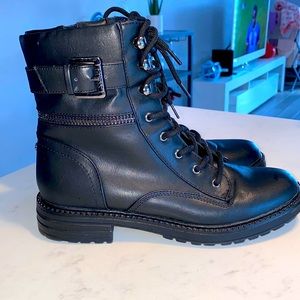 GUESS Women's Black Ankle Boots